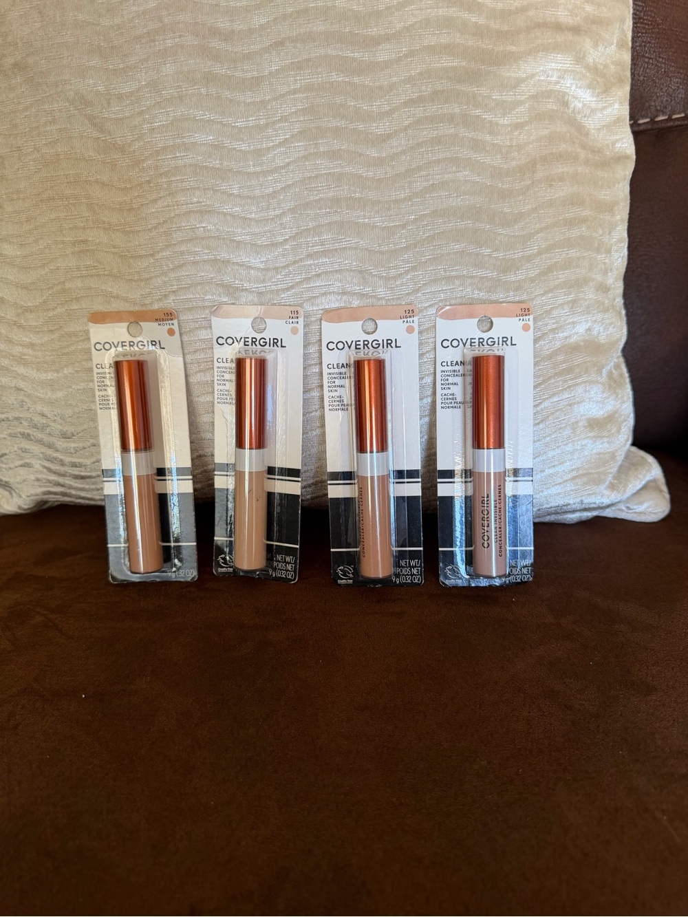COVERGIRL Nude Liquid Foundation Sticks with Copper Caps (Set of 4)